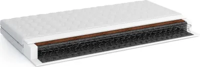 Obrázek produktu pro FURNLUX Pružinová matrace Pico White 80x180cm / Hauptfarbe: Weiß / Abmessungen: 80 x 180 x 15 cm