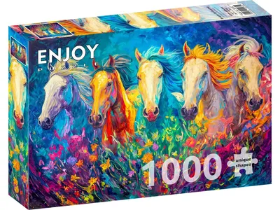 Image de Puzzle 1000 pièces Enjoy – Bright Galloping