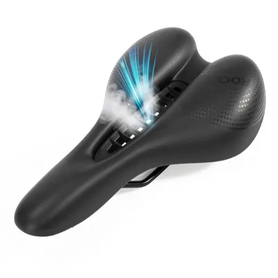 Produktbild von ROCKBROS Fahrradsattel Bequem Atmungsaktiv Wasserabweisend Sattel mit Aussparung MTB Rennrad für Herren & Damen