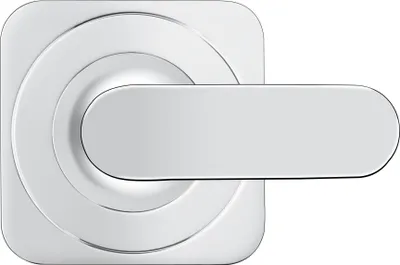 Immagine prodotto di hansgrohe AXOR Citterio mitigeur lavabo 3 trous encastré pour montage mural avec bec verseur 166 mm, béqu'illes et rosaces, 34313000, 34313000