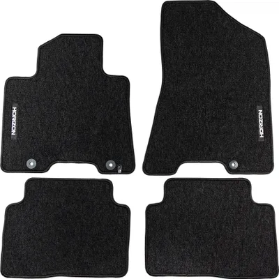 Image de Tapis de Sol de Voiture pour Kia Sportage IV 2015-2021 Velours Durable Noir 4Pcs