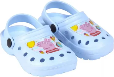 Produktbild von Peppa Pig Wutz Clogs Kinder Sandalen Badeschuhe Latschen – Blau / 28/29