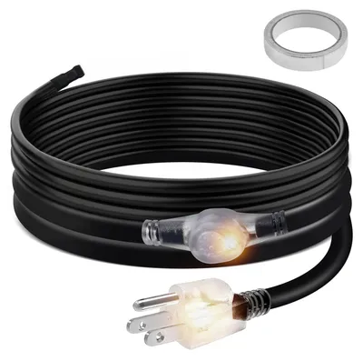 Heizkabel für Rohr, 2 m, 120 V/230 V, 100 Fuß