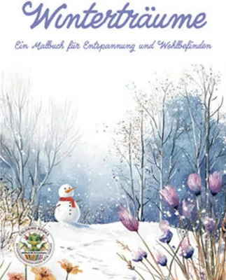 Produktbild von Winterträume - Ein Malbuch für Entspannung und Wohlbefinden