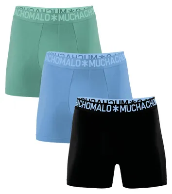 Produktbild von Muchachomalo Herren Boxershorts – 5er Pack – Bambusfaser & Stretch – Atmungsaktive Unterwäsche – Größe S - U-BAMBOO1132-46