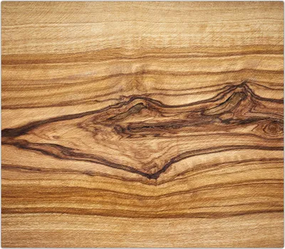 Produktbild von Spritzschutz Herdabdeckplatte Schneidebrett aus Glas Holzstruktur 1-Teilig (60x52cm)