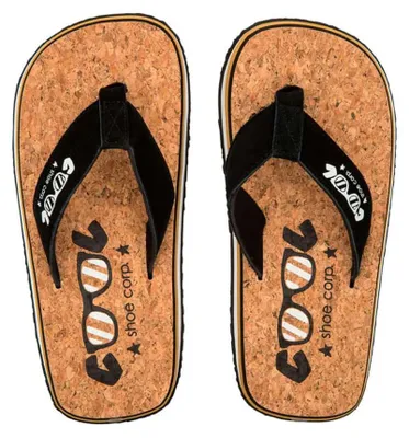 Productafbeelding van COOL SHOE ORIGINEEL Kurken Slippers, Badslippers, Teenslippers, Schoenen voor surfers, kurk - EU-maat: 41/42
