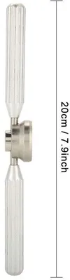 Uhrengehäuseabdeckung - Uhrenreparaturwerkzeug - Langlebiges Stahlmaterial - 23 x 9,5 x 3 cm - Für Uhrmacher - Inklusive