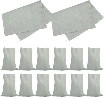 Produktbild von 20 robuste PP-Verpackungsbeutel für Versand, Hochwasser, Umzug und die Lagerung trockener Materialien, wiederverwendbar