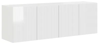 Produktbild von vidaXL TV-Wandschrank 2 stk. Hochglanz Weiß Holzwerkstoff
