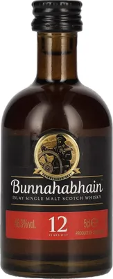 Produktbild von Bunnahabhain 12 Years Old Islay Single Malt Scotch Whisky 46,3% Vol. 0,05l
