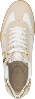 Produktbild von MARCO TOZZI Damen Sneaker Slip-on im Retro Look mit Reißverschluss 2-23739-44, Größe:40 EU, Farbe:Gold