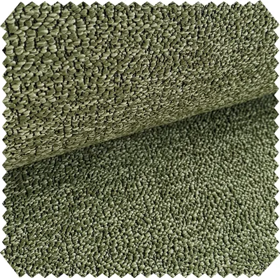 Produktbild von novely® ELMSTEIN - Weicher Bouclé-Möbelstoff in 3D Kieseloptik - Robuster Strukturstoff - Pflegeleichte Meterware 1lfm - Farbe: 34 Olivgrün