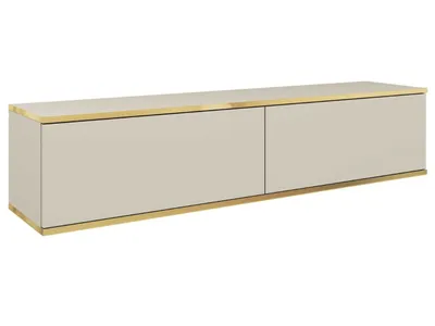 Produktbild von GrainGold TV-Schrank Diolo - Hängende RTV-Schrank, TV-Tisch, Lowboard, Stilvoller RTV-Schrank - TV-Schrank Beige