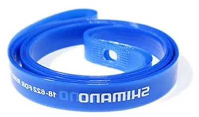 Productafbeelding van Velgenband - Fietsband bescherming - Fietsen Onderhoud - Beschermt velg en slang - 18 mm breed - Blauw