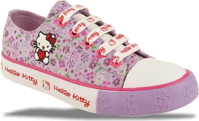 Produktbild von Hello Kitty Sneaker mit Reißverschluss flieder Gr. 27-35 EUR 33