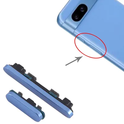 Immagine prodotto di Per Google Pixel 8A Pulsanti di alimentazione e volume Parte di ricambio blu