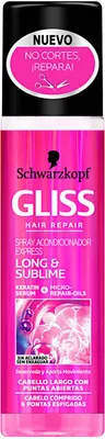 Obrázok produktu pre Schwarzkopf Gliss Long And Sublime Kondicionér v spreji Express 200ml
