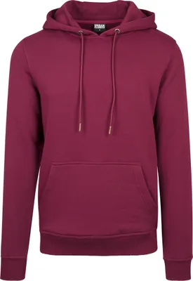 Immagine prodotto di Urban Classics TB1592 | Felpa con cappuccio Basic XS - XXL - Colore: Porto - Taglia: S