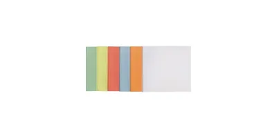 Produktbild von FRANKEN Moderationskarte 10,5 x 9,5 cm (B x H) Polypropylen farbig sortiert 100 St./Pack.