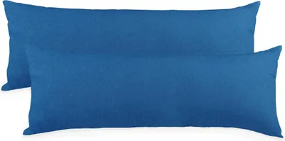 Produktbild von Doppelpack BeBasic Bezug 40x200 royalblau Mikrofaser Jersey Reißverschluss