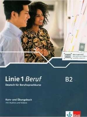 Immagine prodotto di Linie 1 Beruf B2. Kurs- und Übungsbuch mit Audios und Videos