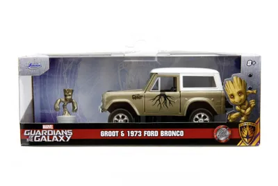 Immagine prodotto di Jada, Marvel Groot 1973 Ford Bronco 1:32