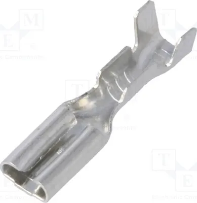 Immagine prodotto di 20 connettori: piatti, per cavi da 0,5÷1 mm², sezione 0,5 mm², lunghezza 2,8 mm, femmina, per cavi isolati ST-001/2