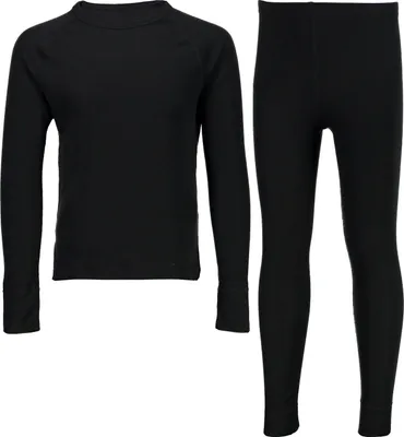 Image de Cmp 3y84800 Dynamic Ensemble de sous-vêtements fonctionnels Noir 12 ans Garçons,Filles Noir 12 ans