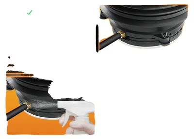 Productafbeelding van Luchtvering, rubberen materiaal, 30 cm x 15 cm x 15 cm, compatibel met Mercedes S205 C205 A205 W205 S213 EQC, verbeterd rijcomfort, ISO 9001 gecertificeerd