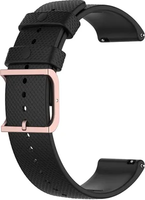Produktbild von BStrap Silicone Rain Armband für Xiaomi Amazfit GTR Mini, black