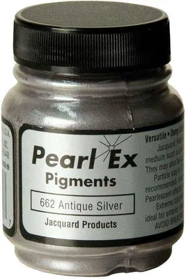 Produktbild von Jacquard Pigment Spielzeug Pearl Ex 21 g Antiksilber kreativ