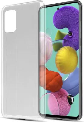 Immagine prodotto di Cadorabo cover per Samsung Galaxy A51 5G cover protettiva in trasparente cover protettiva TPU silicone cover custodia