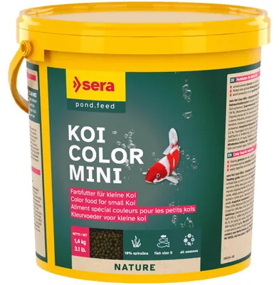 Productafbeelding van Sera Koi Color Mini 3.800ML (1,4KG)