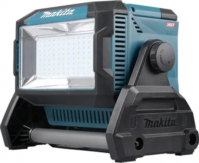 A Makita LED work light is shown against a white background.