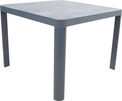 Produktbild von Tisch - 100x100x74 cm - Aluminium - Keramiklatten