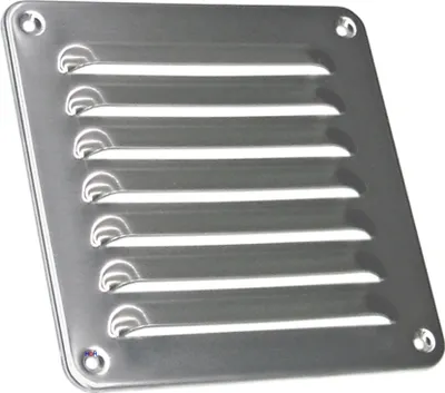 Produktbild von Lüftungsgitter LG-1616 A Lamellengitter Alu 155 x 155mm Zuluft Abluftgitter