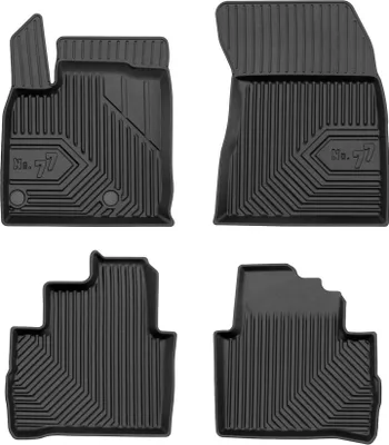 Immagine prodotto di Tappetini in gomma per Nissan Qashqai III 2021-2025 TPE nero 4 parti