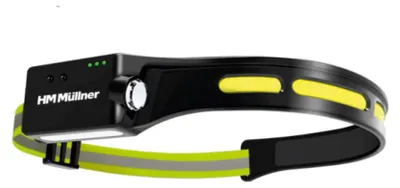 Produktbild von HM Müllner LED Kopflampe mit Akku, 500lm/200lm+120lm, 1581A