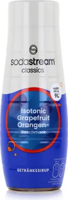 A bottle of SodaStream syrup.