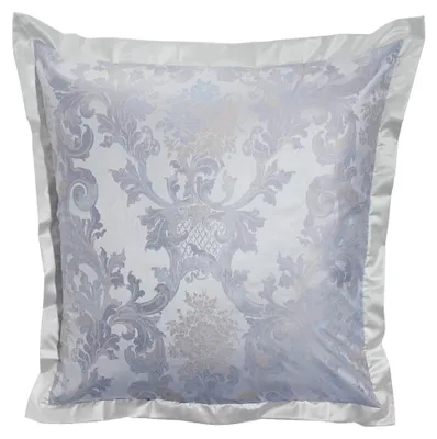 Produktbild von Zusatzkissenbezug Louis XIV Brokat-Damast hellblau Größe 40x80 cm