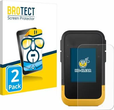 Produktbild von 2x Für Garmin eTrex SE Schutzfolie BROTECT Displayschutz Display Schutz Folie Klar Transparent