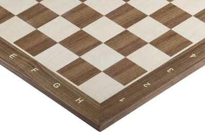 Image de Échiquier n° 6 (avec description) Noyer/Érable (Inlay)