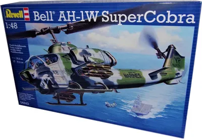Immagine prodotto di Revell 04943 Kit di montaggio Bell AH-1W SuperCobra, scala 1:48