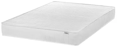 Zdjęcie produktu dla BELIANI Materac kieszeniowy 120 x 200 cm dwuosobowy 7-strefowy poliester twardy