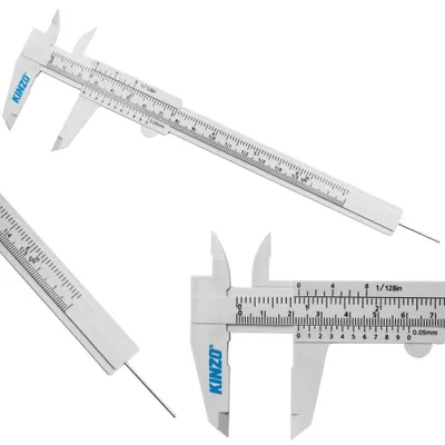 Immagine prodotto di Calibro Calibro per misurare in plastica 150 mm 6 pollici Kinzo