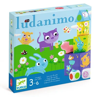 Image de Collection de jeux classiques Ludanimo, Djeco