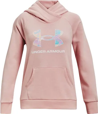 Produktbild von Under Armour Rival Logo-Hoodie für Mädchen, Größe: YM