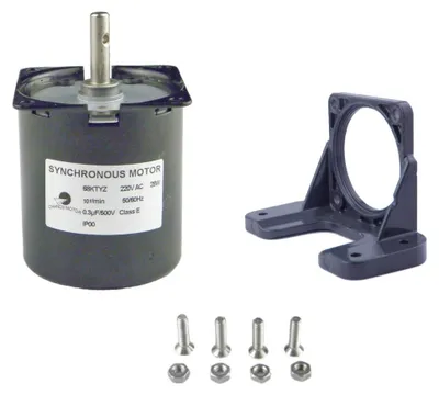 Getriebemotor 68KTYZ 220V 10 U/min mit Halterung