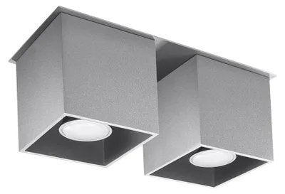 Produktbild von Deckenstrahler, Aluminium grau, L 26 cm